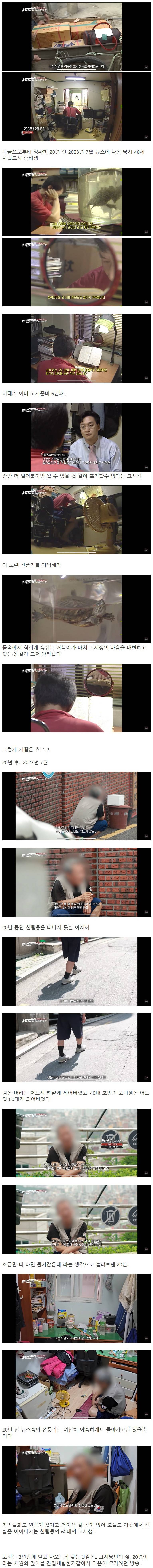 27년째 떠나지 못하는 신림동 고시촌 - 2